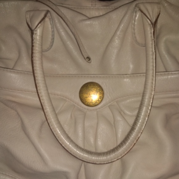 Cream Marc x Marc Jacobs Leather Tote Bag - Picture 5 of 9